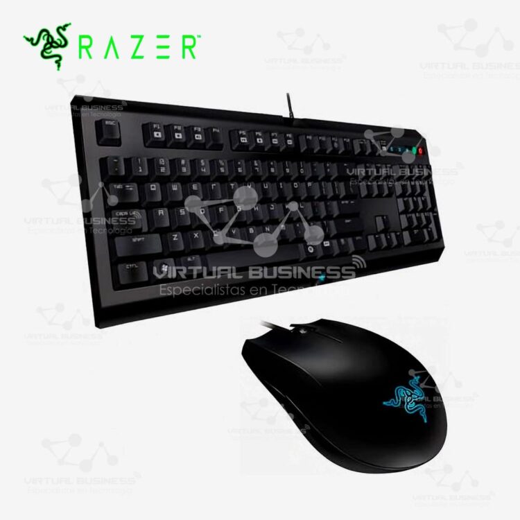 COMBO GAMER RAZER TECLADO CYCLOSA Y MOUSE ABYSSUS