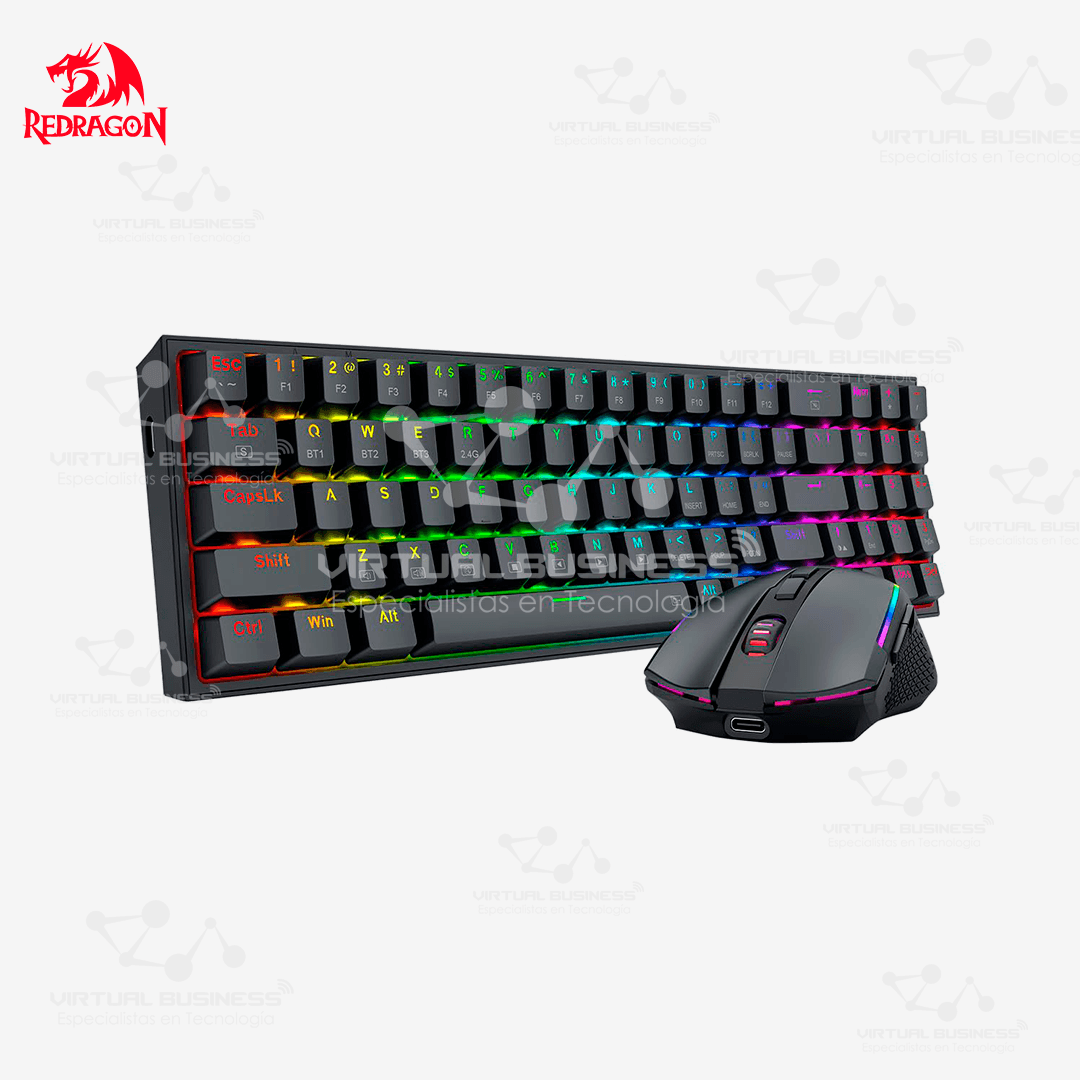 COMBO GAMER REDRAGON POLLUX + TRIDENT S136