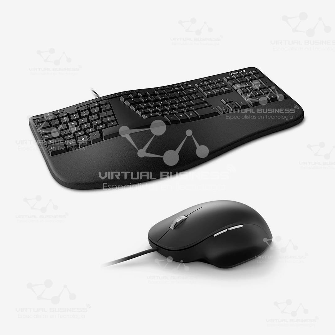 COMBO MICROSOFT ENSEMBLE CLAVIER ET SOURIS ERGONÓMICO