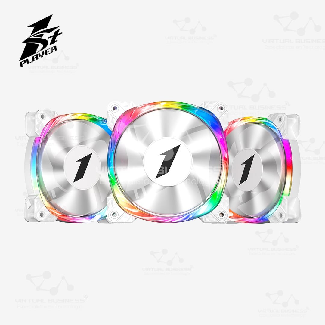 COOLER DE AIRE 1ST Player M3 ARGB FAN WHITE
