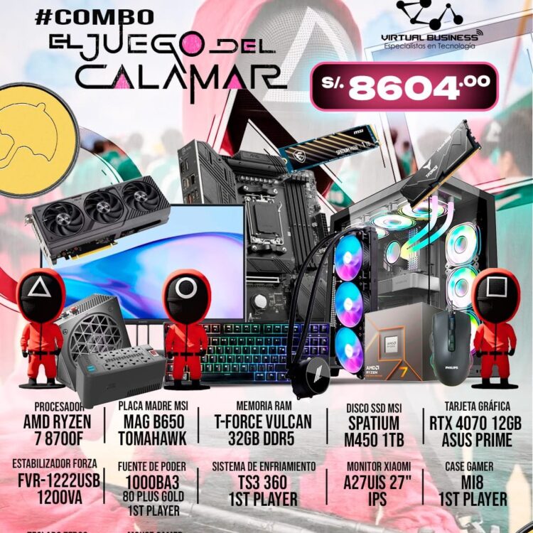 COMBO EL JUEGO DEL KALAMAR