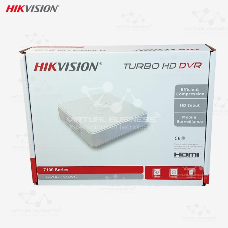 DVR HIKVISION TURBO HD 7100 SERIES 4 CANALES