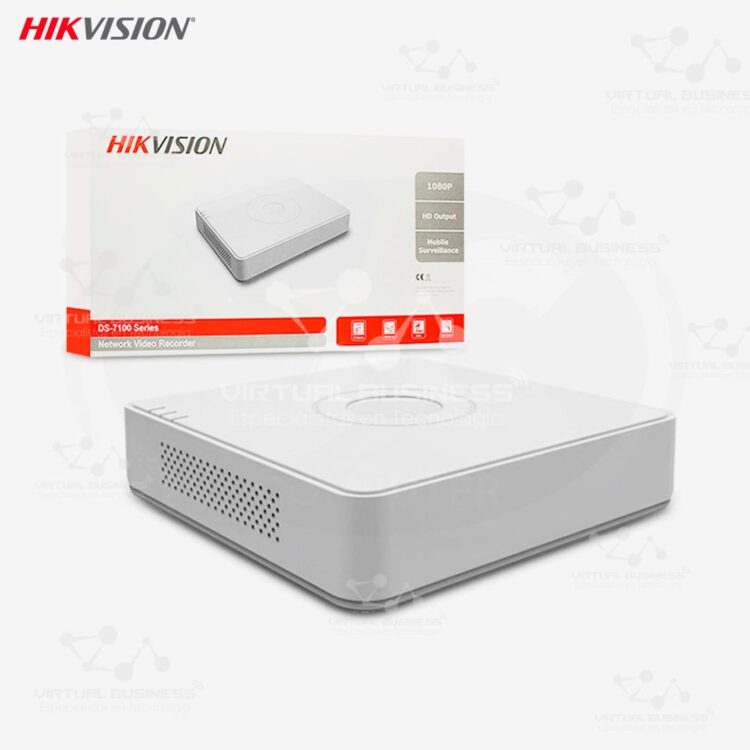 DVR HIKVISION TURBO HD 7100 SERIES DS-7108NI-E1/8PUERTOS