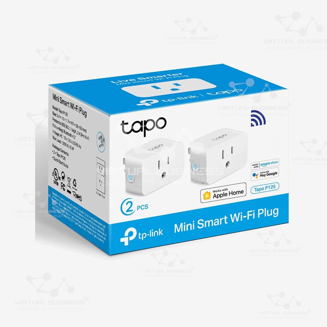 ENCHUFE INTELIGENTE TAPO P100 X2 UNIDADES - Imagen 2