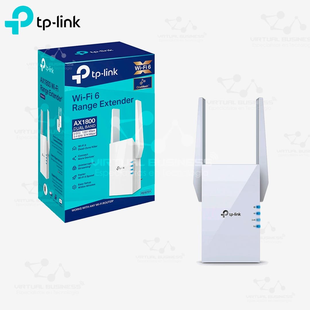 EXTENSOR DE ALCANCE WI-FI AX1800