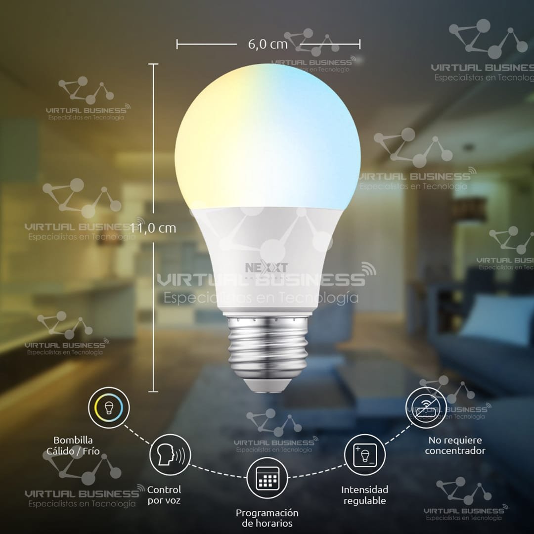 FOCO INTELIGENTE NEXXT NHB-W120 ILUMINACIÓN - Imagen 3