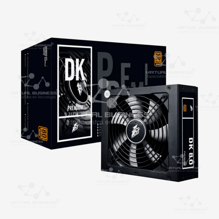 FUENTE DE PODER 1STPLAYER BLACK WIDOW PS-800AX 800W BRONZE