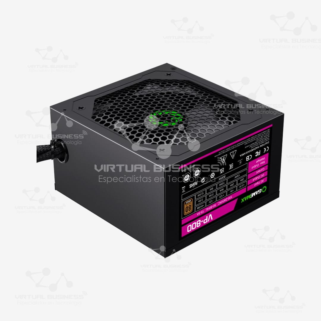 FUENTE DE PODER GAMEMAX VP-SERIES 800W 80 PLUS BRONZE - Imagen 2