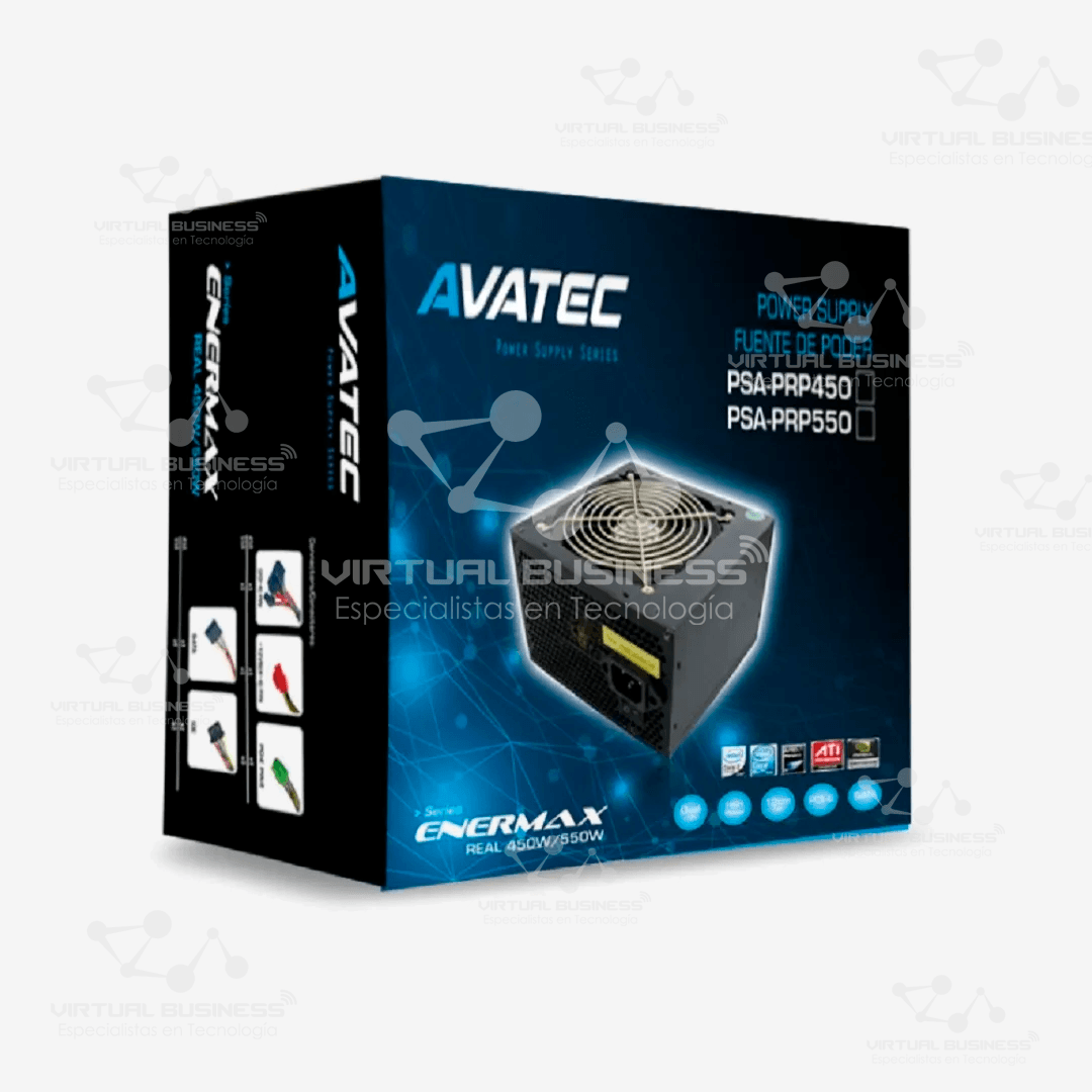 FUENTE DE PODER AVATEC ENERMAX PRP450W - Imagen 2