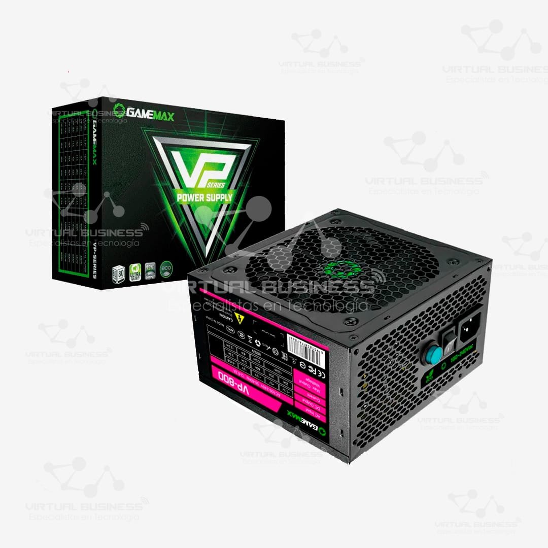FUENTE DE PODER GAMEMAX VP-SERIES 800W 80 PLUS BRONZE