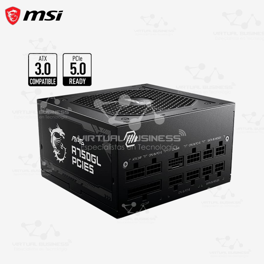 FUENTE DE PODER MSI MAG A850GL - Imagen 2