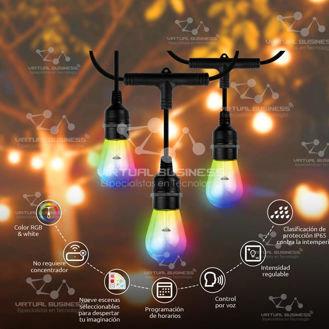 GUIRNALDA INTELIGENTE NEXXT NHB-O100 ILUMINACIÓN - Imagen 3