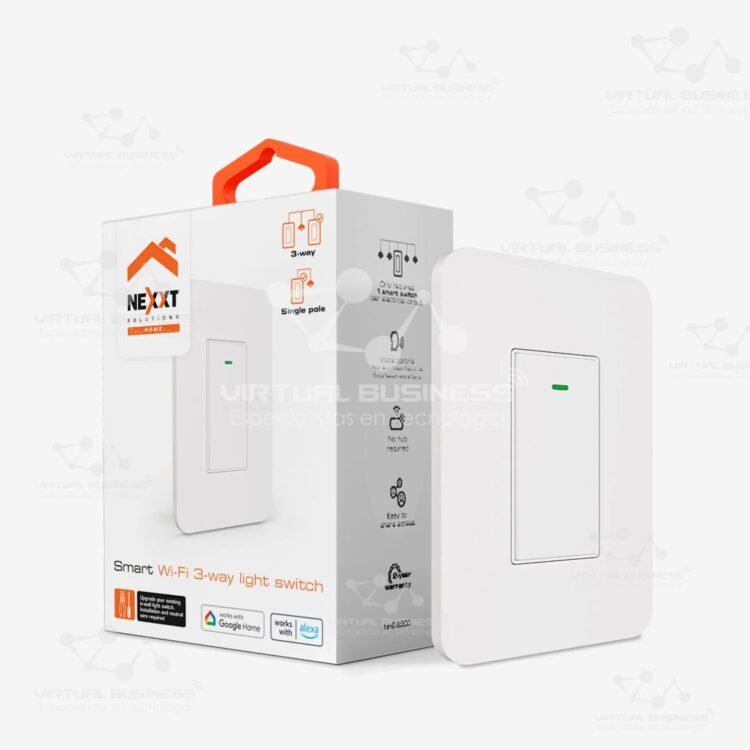 INTERRUPTOR INTELIGENTE NEXXT NHE-S300 ILUMINACIÓN