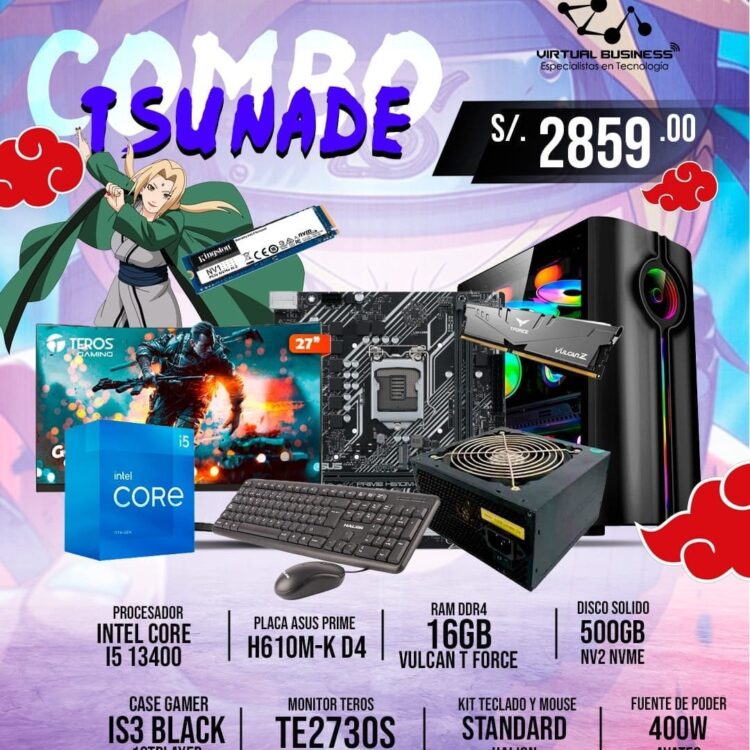 COMBO GAMER TSUNADE INTEL CORE I5 13400