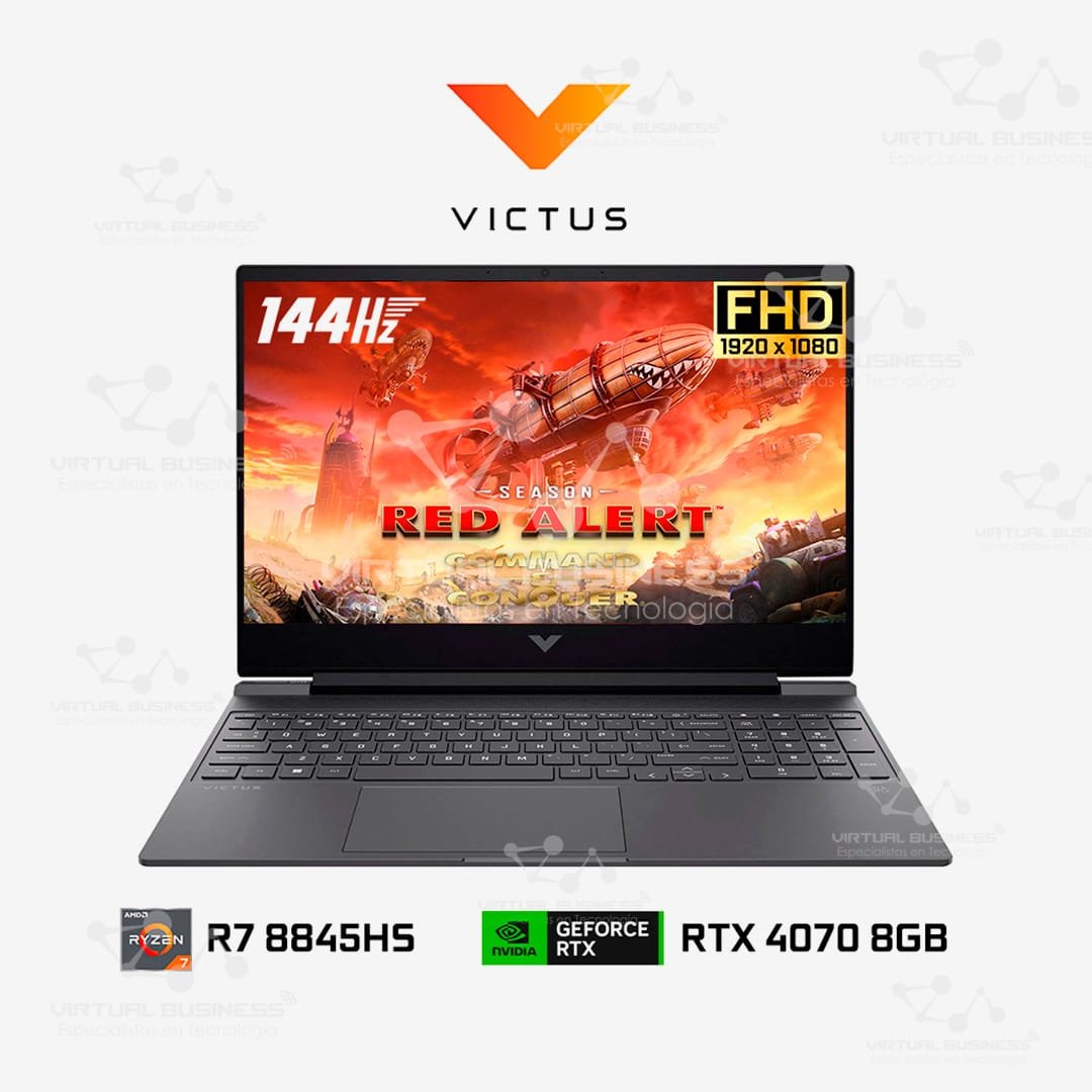LAPTOP GAMER HP VICTUS 16-S1023 AMD RYZEN 7 8845HS