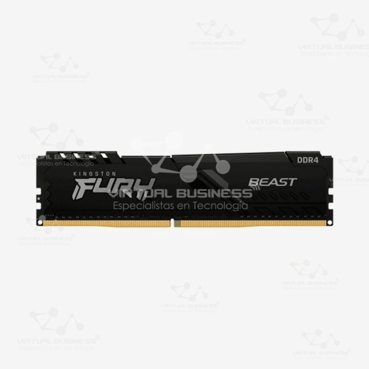 MEMORIA RAM HYPERX FURY BEAST 8GB DDR4 3000MHz