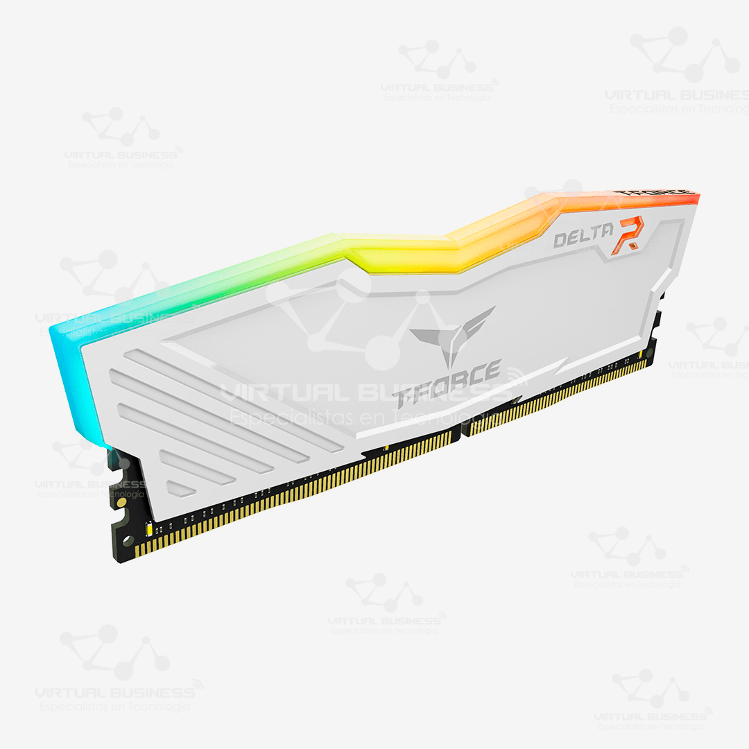 MEMORIA RAM T-FORCE DELTA RGB 8GB 3200 MHZ RGB WHITE - Imagen 2