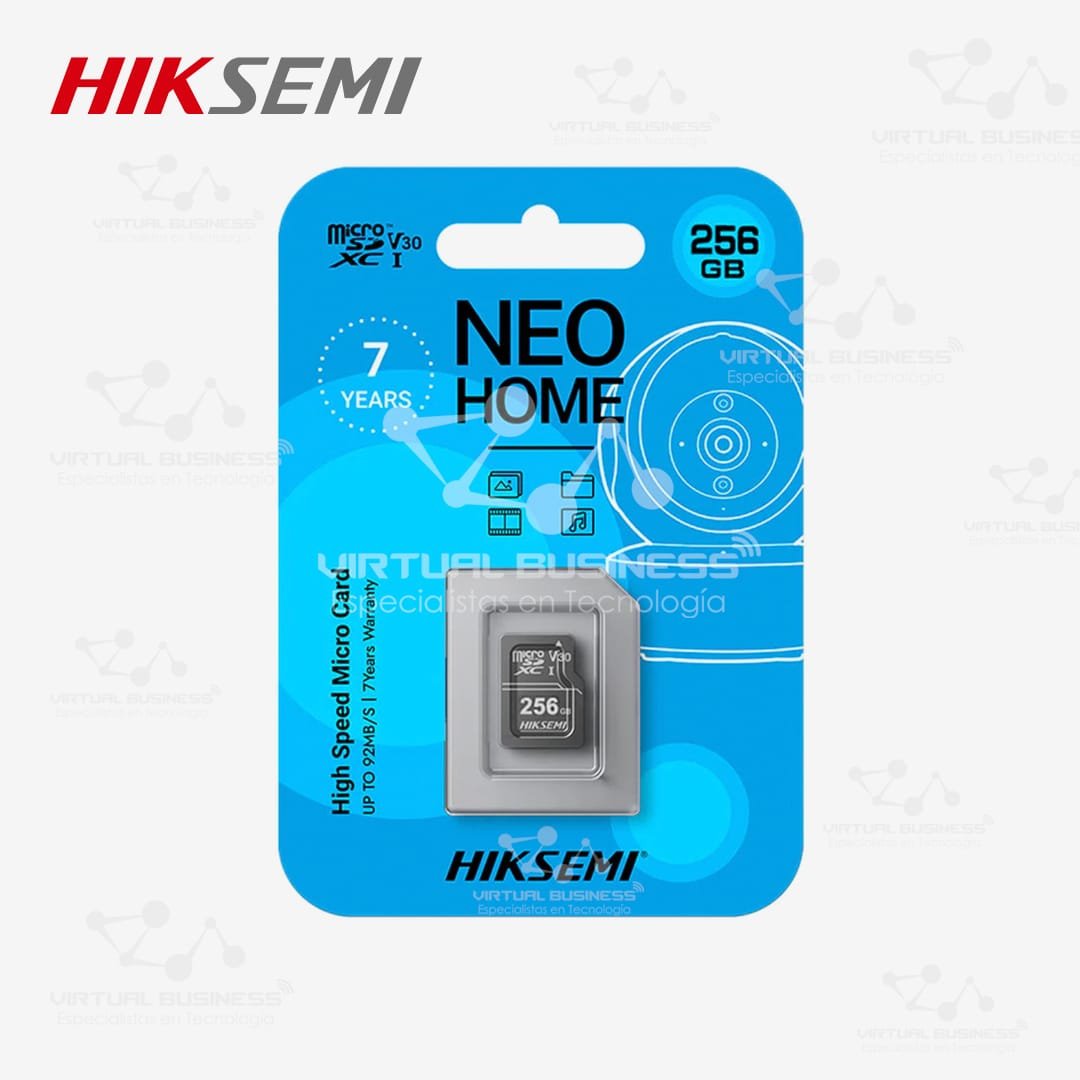 MEMORIA MICRO SD HIKSEMI NEO HOME 256GB