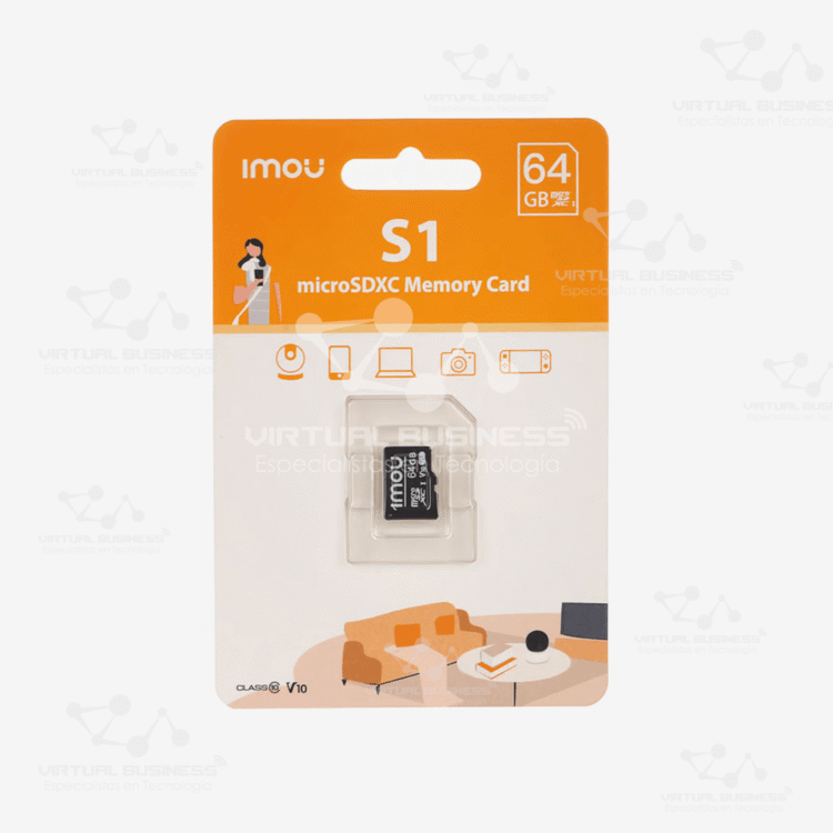 MEMORIA MICRO SD IMOU 64GB