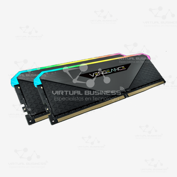 MEMORIA RAM CORSAIR VENGEANCE RGB 16GB (2x8GB) DDR4 3600MHz