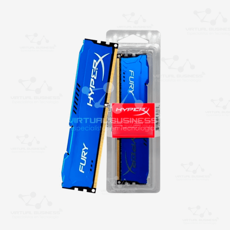 MEMORIA RAM HYPERX FURY 8GB DDR3 1600Mhz