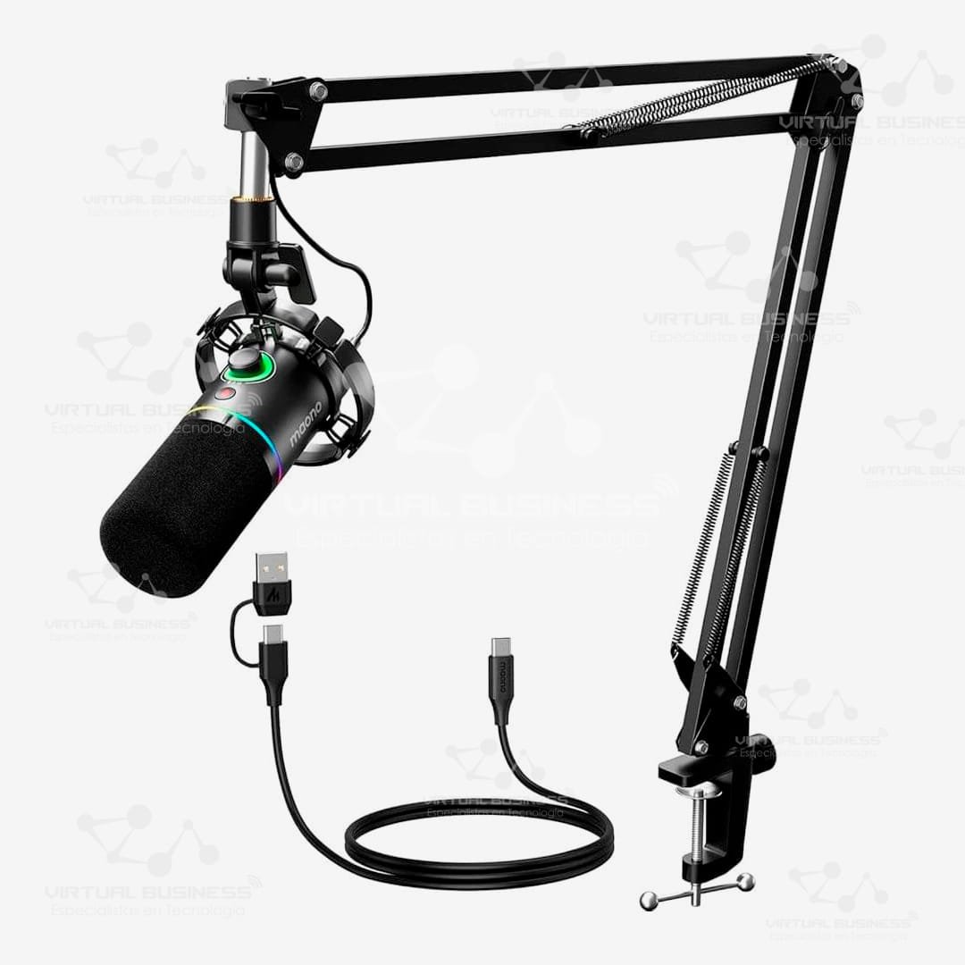 MICRÓFONO RGB MAONO PD200XS