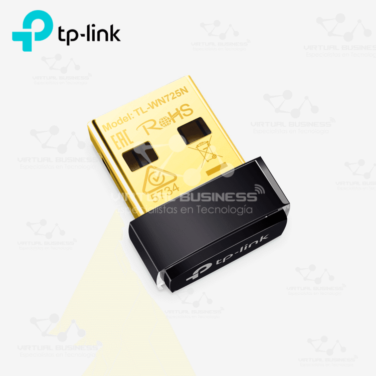 MINI ADAPTADOR USB INALÁMBRICO TP-LINK TL-WN725N 150Mbps