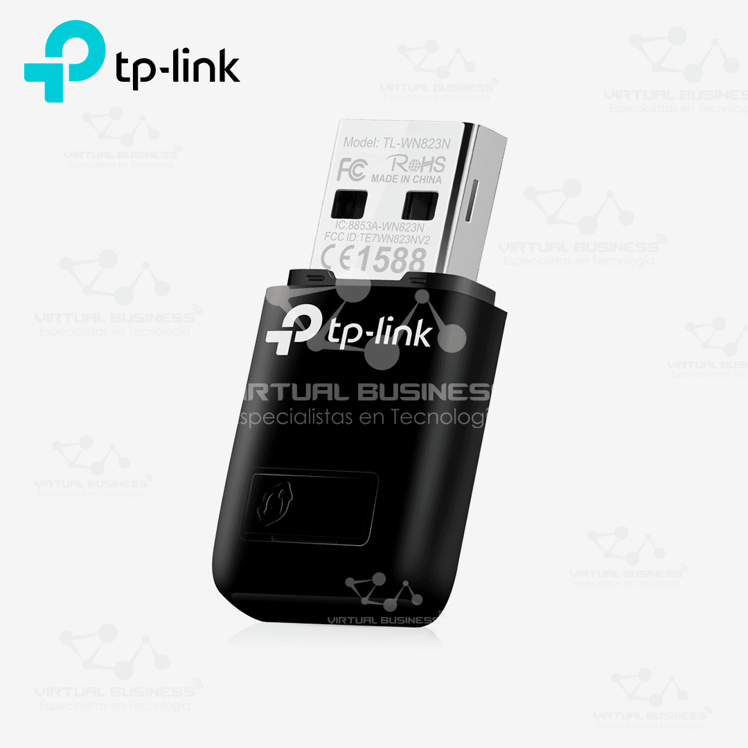 MINI ADAPTADOR USB INALÁMBRICO TP-LINK TL-WN823N 300Mbps - Imagen 2