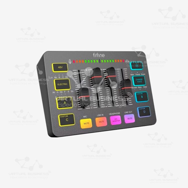 MIXER FIFINE SC3 BLACK