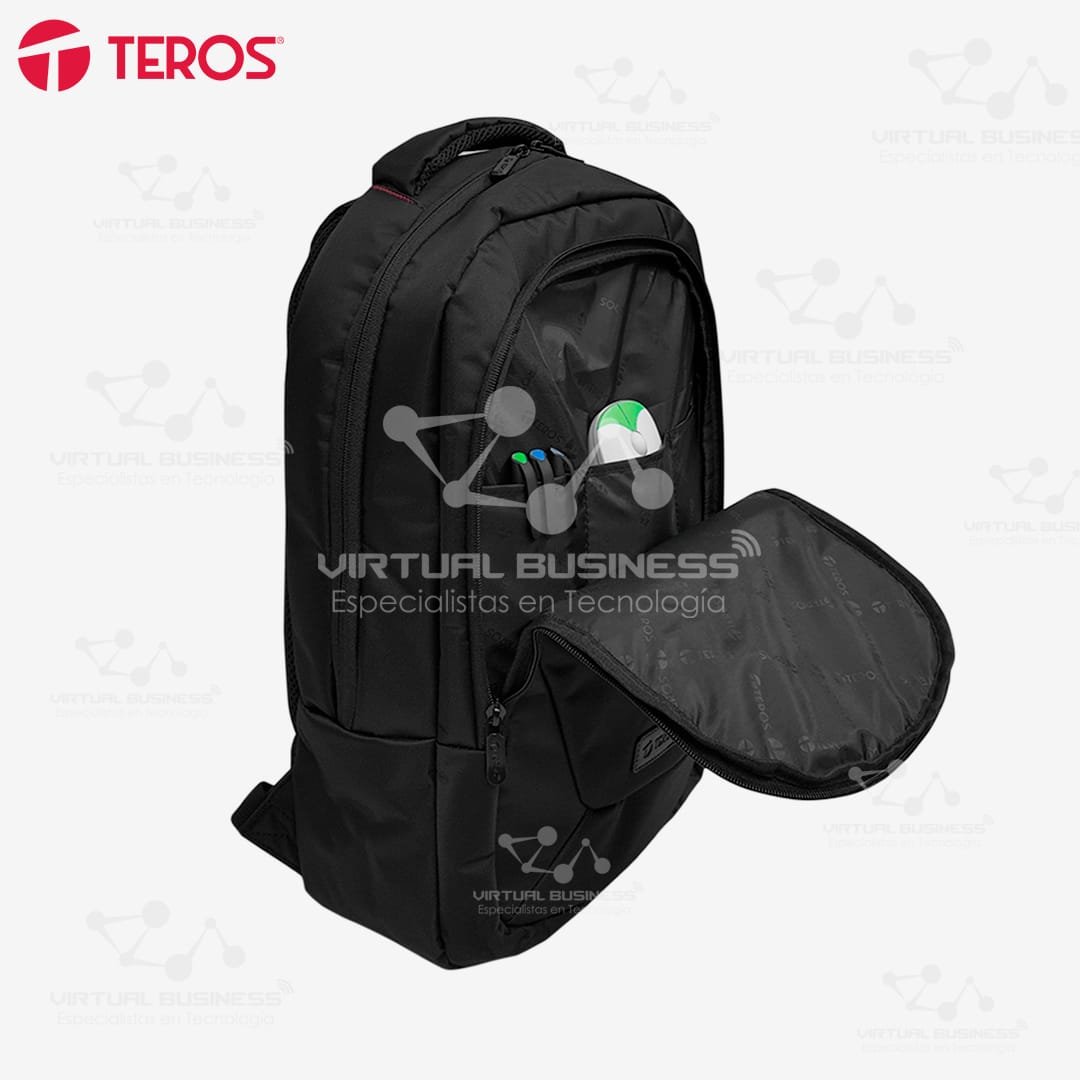 MOCHILA TEROS TE-ACS9017BK SOPORTA NOTEBOOKS DE 15.6" - Imagen 2