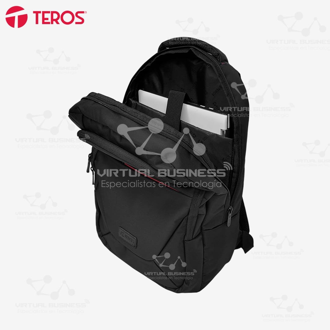 MOCHILA TEROS TE-ACS9017BK SOPORTA NOTEBOOKS DE 15.6" - Imagen 3