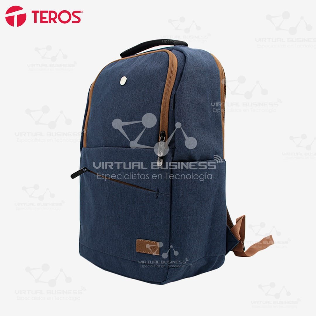 MOCHILA TEROS TE-ACS9022BL POLIÉSTER SOPORTA NOTEBOOKS DE 15.6″ - Imagen 2