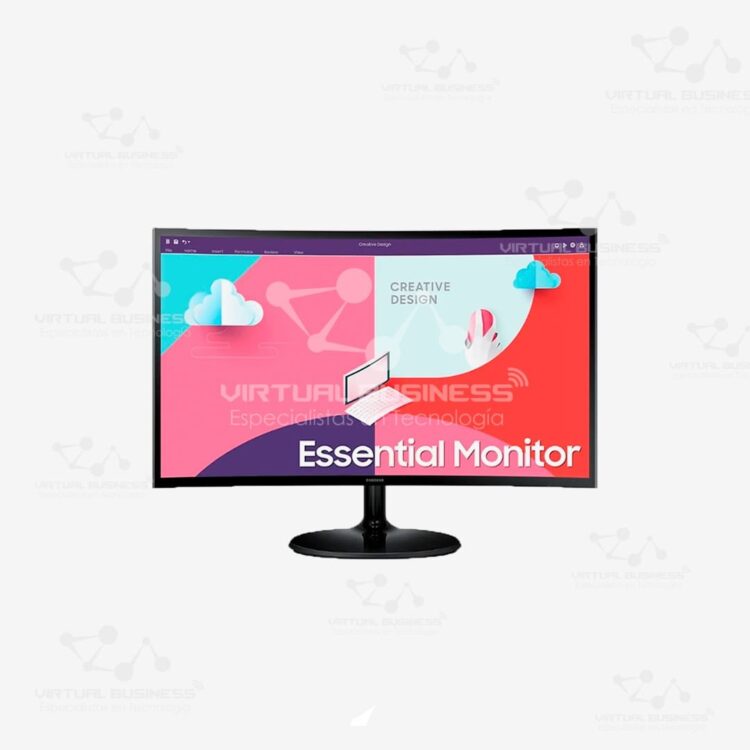 MONITOR SAMSUNG LS24C360EALXPE 24" CURVO