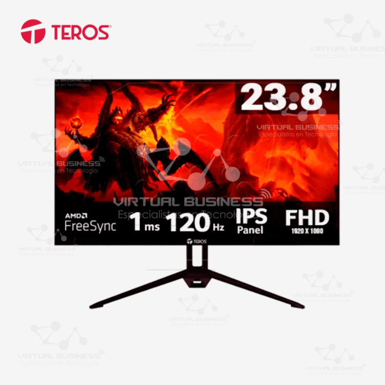 MONITOR TEROS TE-2415S FHD 120HZ 1MS 23.8"