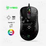 MOUSE GAMER VSG AQUILA AIR NEGRO MATE