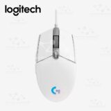 MOUSE LOGITECH G203 8000 DPI RGB WHITE