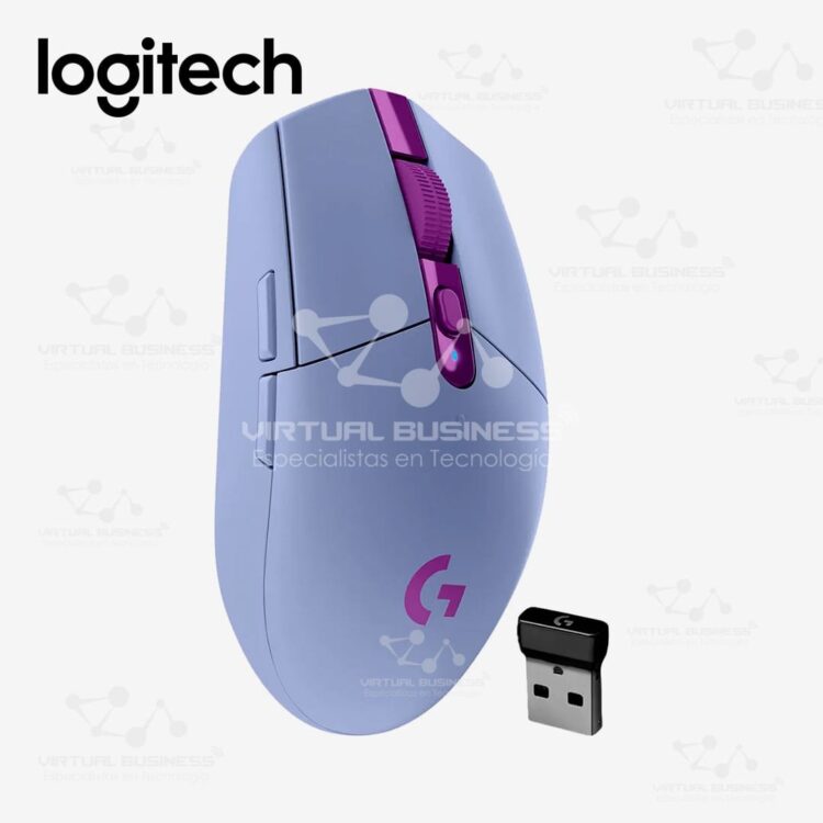 MOUSE LOGITECH G305 LIGHTSPEED INALÁMBRICO LILA