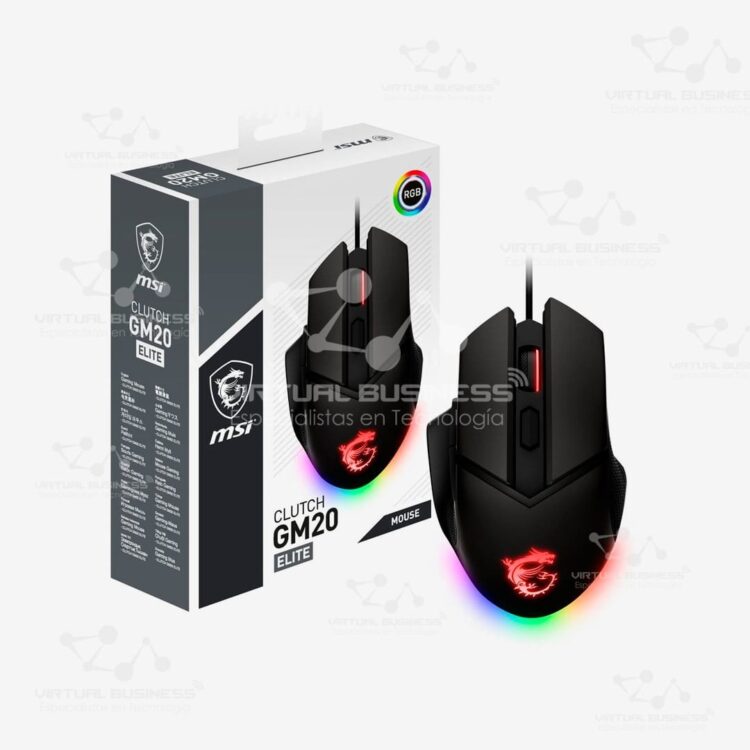 MOUSE MSI CLUTCH GM20 ELITE