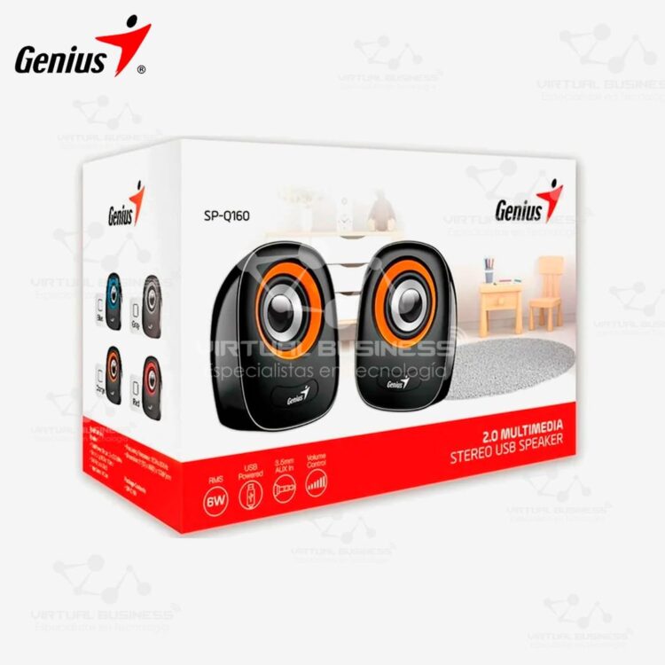 PARLANTE GENIUS SP-Q160 USB POWER 6W