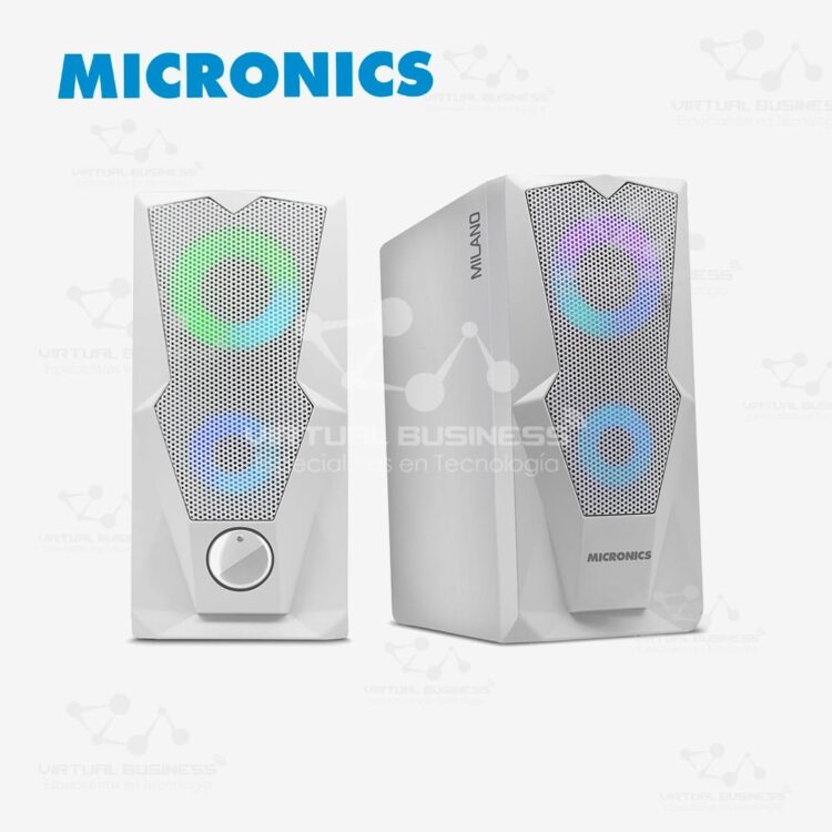 PARLANTE MICRONICS MILANO S310W RGB 2.5" WHITE