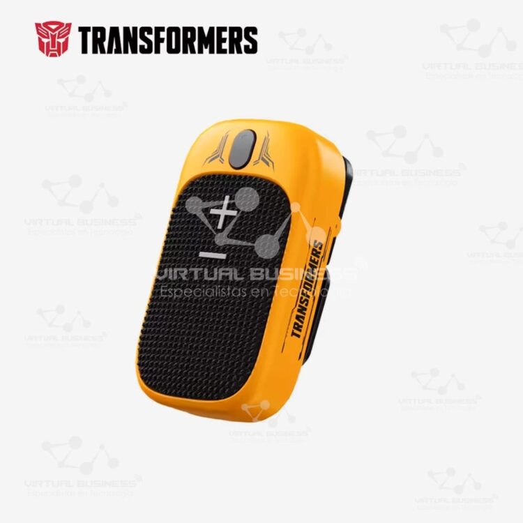 PARLANTE TRANSFORMERS BUMBLEBEE TF-Y07 AMARILLO