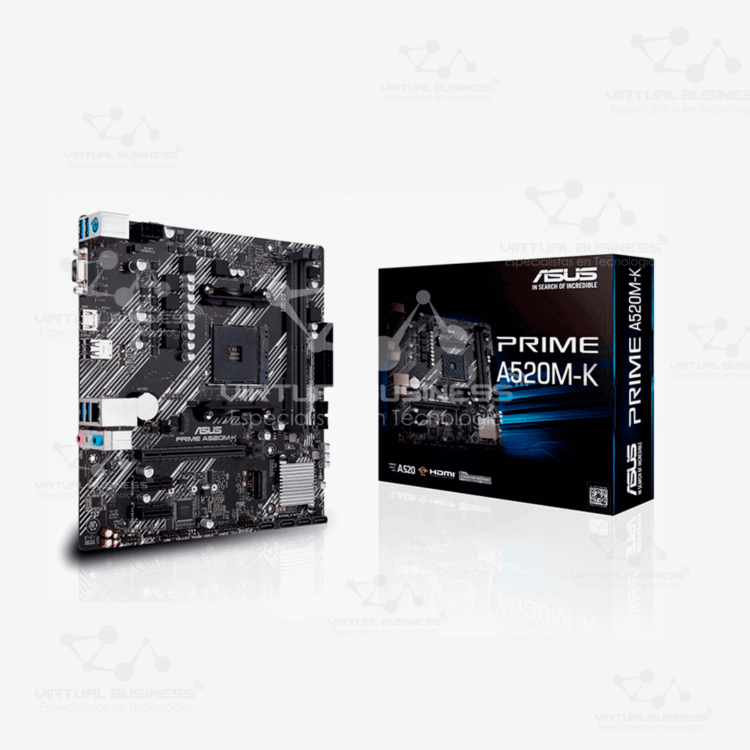 PLACA MADRE ASUS PRIME A520M-K
