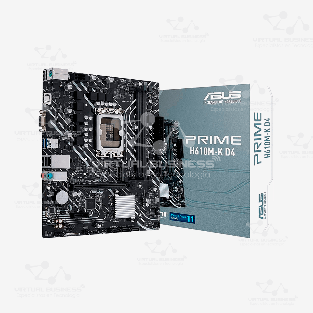 PLACA MADRE ASUS PRIME H610M-K D4