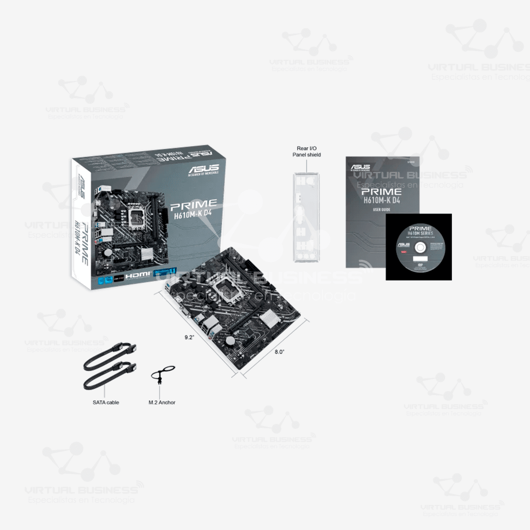 PLACA MADRE ASUS PRIME H610M-K D4 - Imagen 4