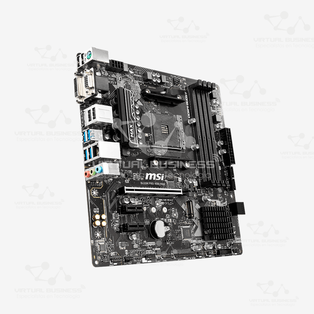 PLACA MADRE MSI B450M PRO-VDH MAX - Imagen 4