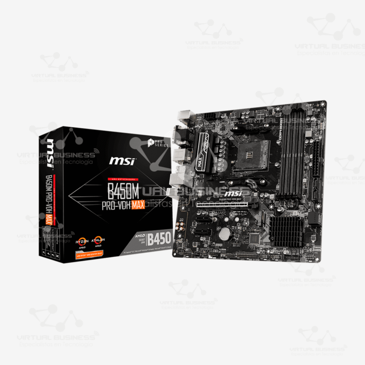 PLACA MADRE MSI B450M PRO-VDH MAX
