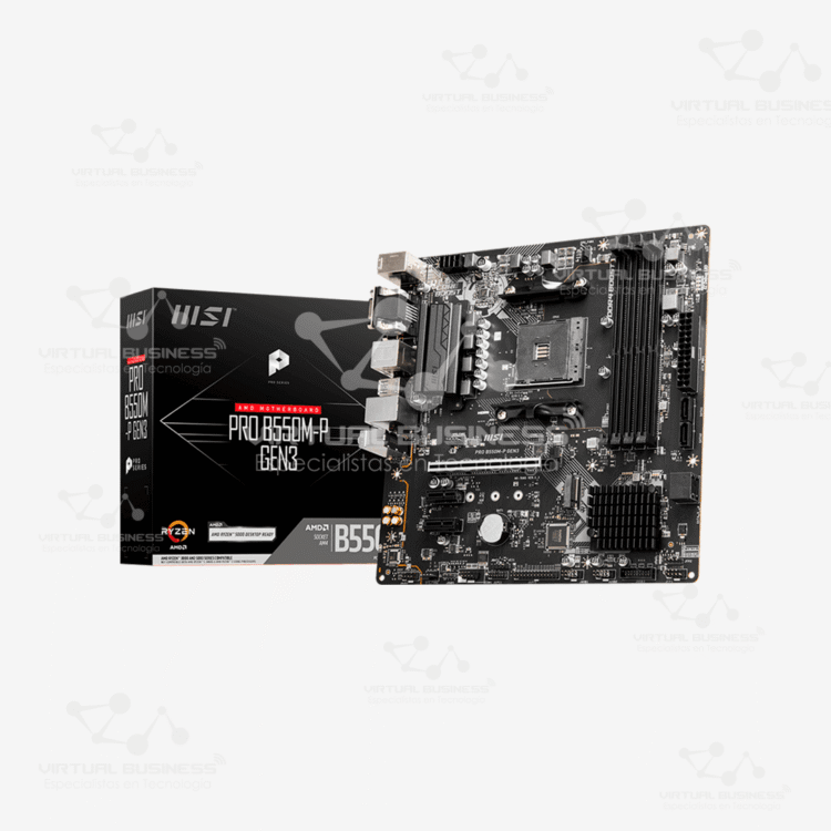 PLACA MADRE  MSI PRO B550M-P GEN3
