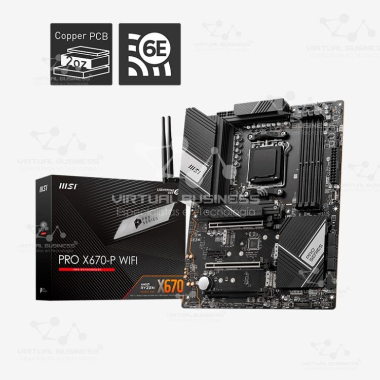 PLACA MADRE MSI PRO X670-P WIFI