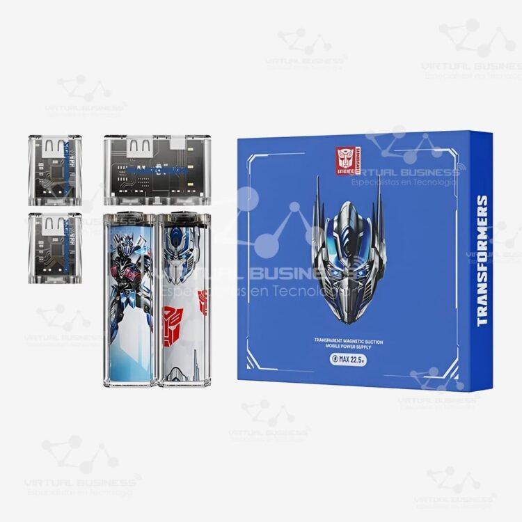 POWER BANK TRANSFORMERS TF-D05 AZUL