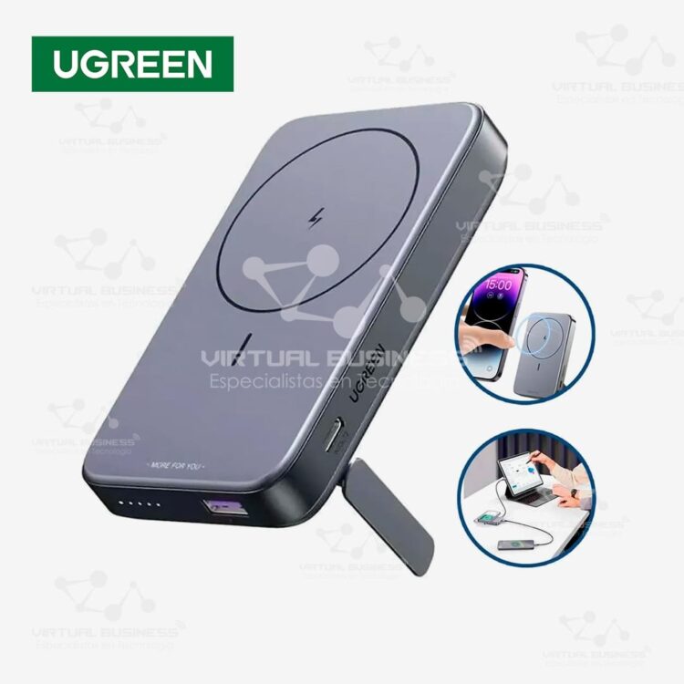 POWER BANK UGREEN 10000MAH MAGNETICO PB206